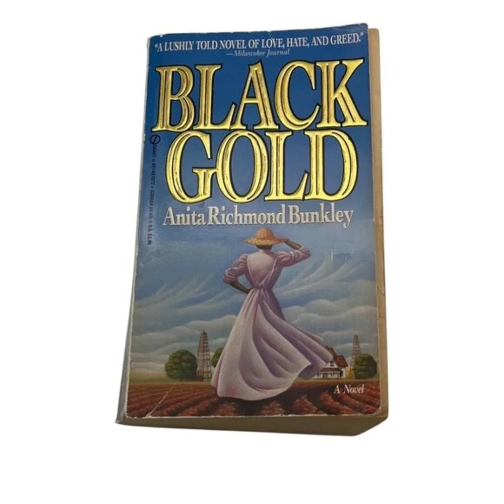 Black Gold By Anita Richmond Bunkley Paperback 1994 Novel‎
